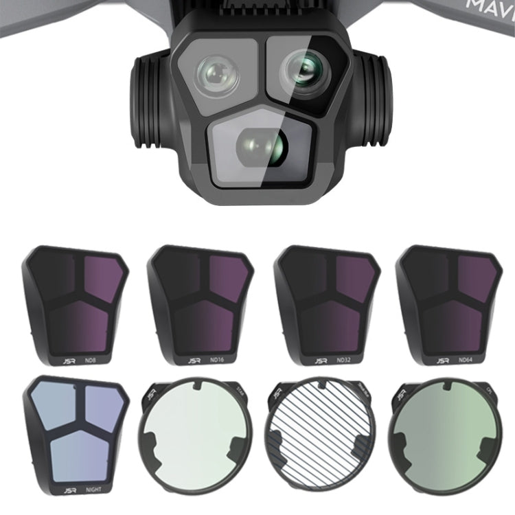 For DJI Mavic 3 Pro JSR KH Series Drone Lens Filter, Filter:8 in 1 - Lens Filter by JSR | Online Shopping South Africa | PMC Jewellery | Buy Now Pay Later Mobicred