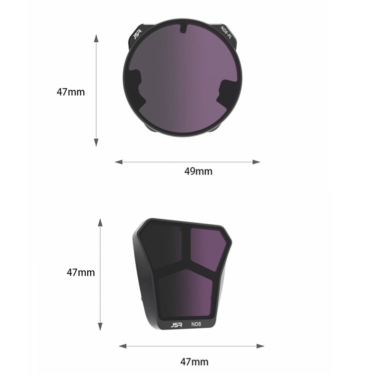 For DJI Mavic 3 Pro JSR KH Series Drone Lens Filter, Filter:Streak Drawing Gold - Lens Filter by JSR | Online Shopping South Africa | PMC TechLife | Buy Now Pay Later Mobicred