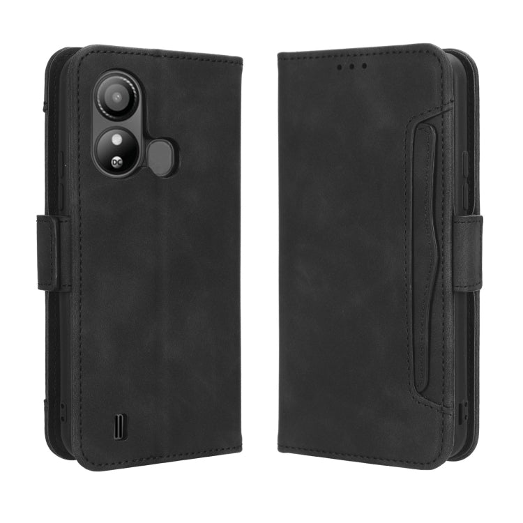 For ZTE Blade L220 Skin Feel Calf Texture Card Slots Leather Phone Case(Black) - free shipping - PMC TechLife - Order now!