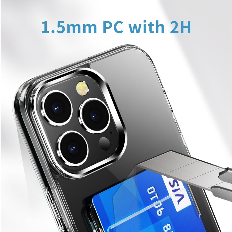 For iPhone 15 Crystal Clear Wallet Air Bag Phone Case(Transparent) - free shipping - PMC TechLife - Order now!