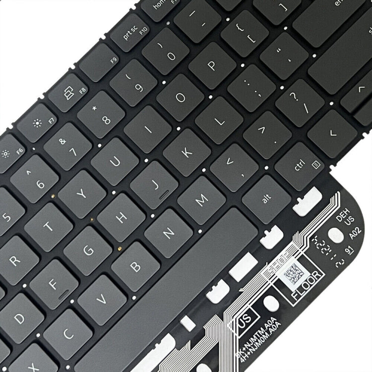 For Dell Inspiron 15-3511 3515 5510 7510 16-7610 US Version Backlight Laptop Keyboard(Black) - Dell Spare Parts by PMC TechLife | Online Shopping South Africa | PMC TechLife