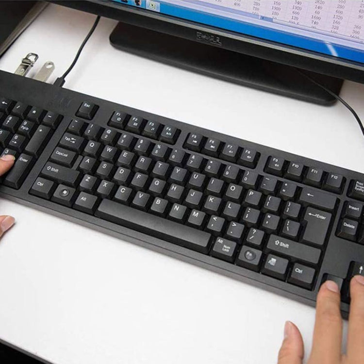 Wired USB Left Hand Keyboard with Dual HUB Function(Black) - free shipping - PMC TechLife - Order now!
