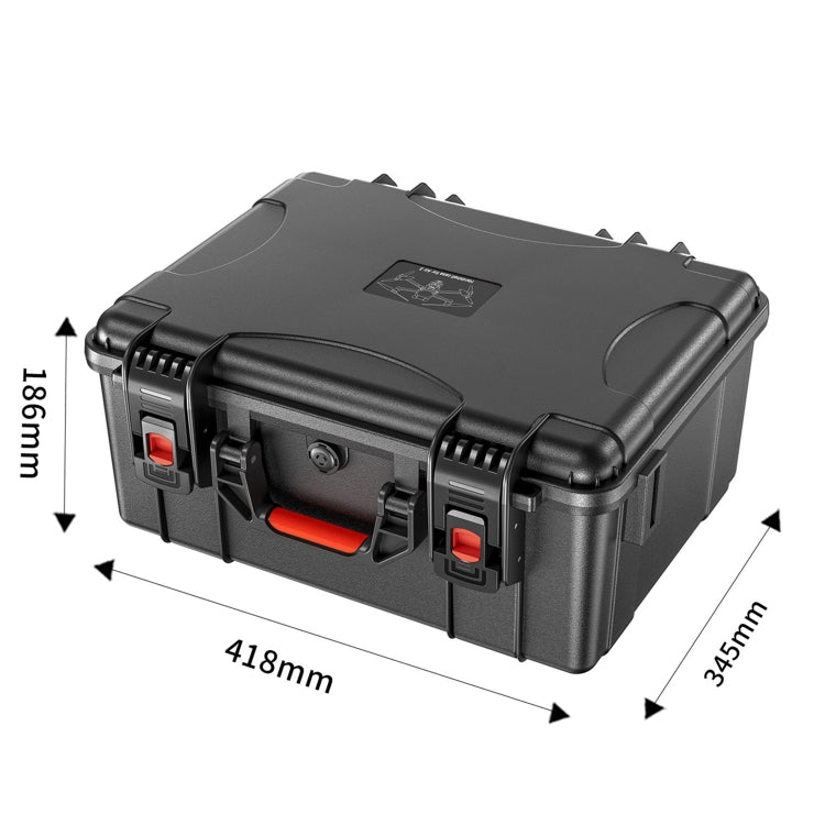 For DJI Air 3 / RC2 / N2 STARTRC Waterproof PP Drone Kit Suitcase Storage Box(Black) -  by STARTRC | Online Shopping South Africa | PMC Jewellery | Buy Now Pay Later Mobicred