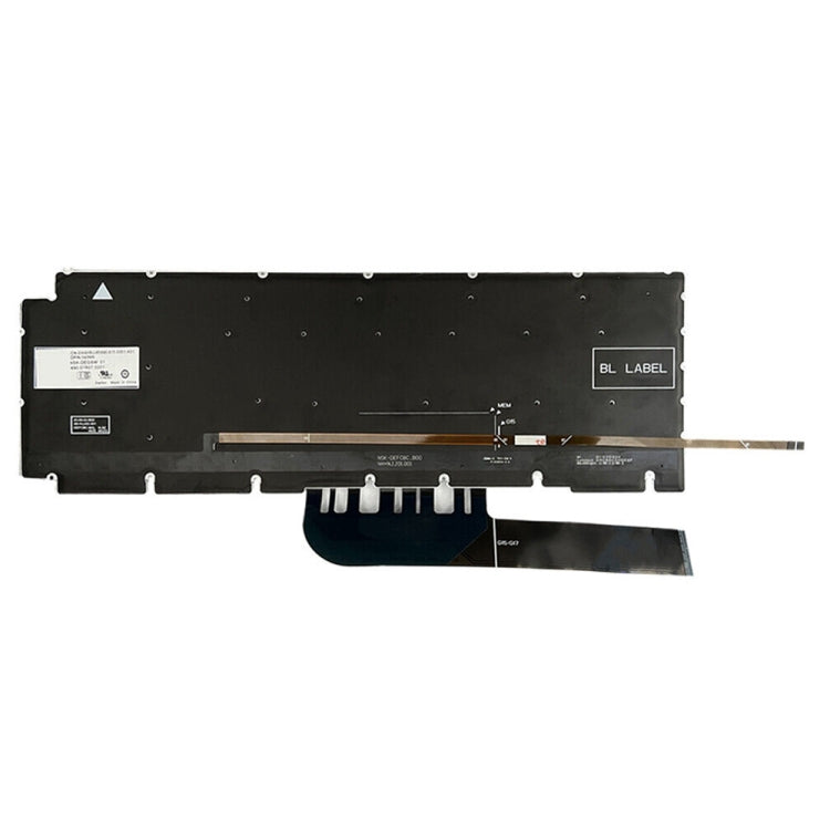 For Dell Inspiron G15 5510 5511 5515 5520 US Version Orange Backlight Laptop Keyboard(Black) - Dell Spare Parts by PMC TechLife | Online Shopping South Africa | PMC TechLife | Buy Now Pay Later Mobicred
