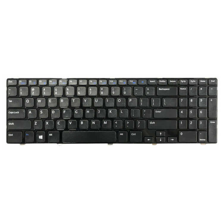 For Dell Inspiron 15 3521 3531 15R 5521 5537 US Version Laptop Keyboard(Black) - Dell Spare Parts by PMC TechLife | Online Shopping South Africa | PMC TechLife