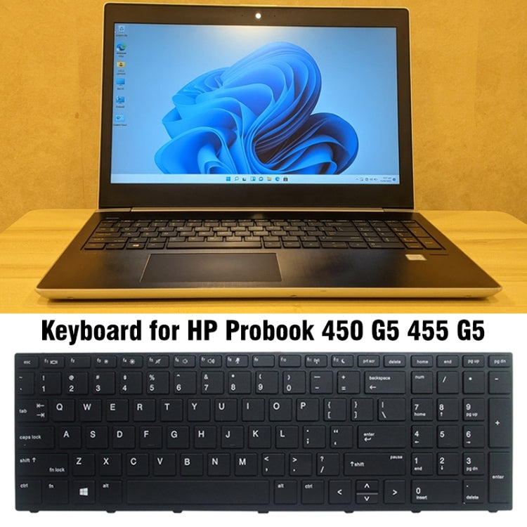 For HP Probook 450 US Version Laptop Backlight Keyboard - HP Spare Parts by PMC TechLife | Online Shopping South Africa | PMC TechLife | Buy Now Pay Later Mobicred