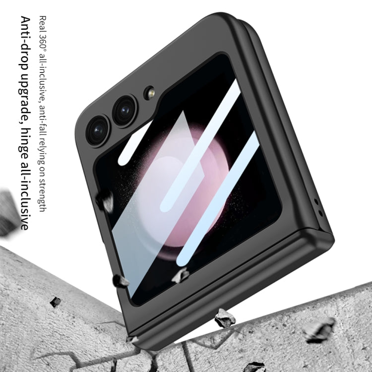 For Samsung Galaxy Z Flip5 GKK Integrated Magnetic Full Coverage Folding Phone Case(Purple) - free shipping - PMC TechLife - Order now!