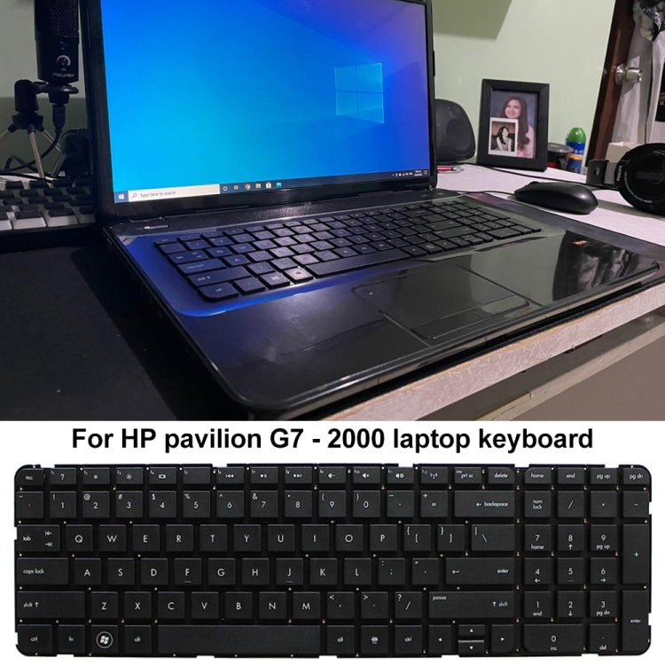 For HP G7-2000 Laptop Keyboard - HP Spare Parts by PMC TechLife | Online Shopping South Africa | PMC TechLife | Buy Now Pay Later Mobicred