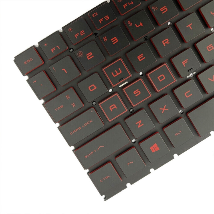For HP 15-DC / 15-DH Red US Version Laptop Backlight Keyboard - HP Spare Parts by PMC TechLife | Online Shopping South Africa | PMC TechLife
