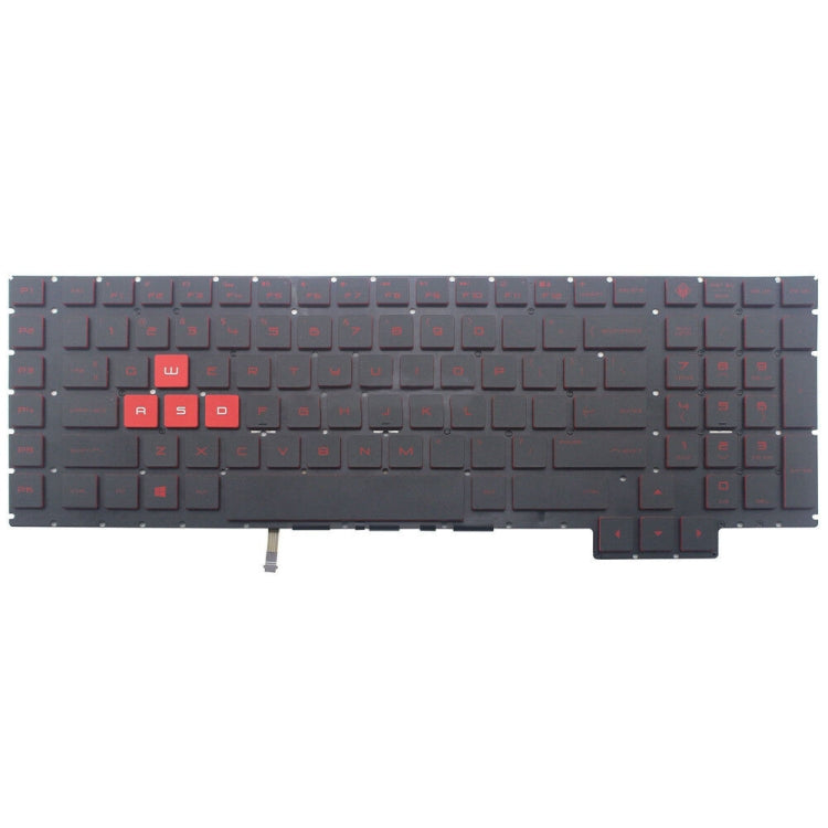 For HP Omen 17-AN / 17T-AN US Version Laptop Backlight Keyboard - HP Spare Parts by PMC TechLife | Online Shopping South Africa | PMC TechLife