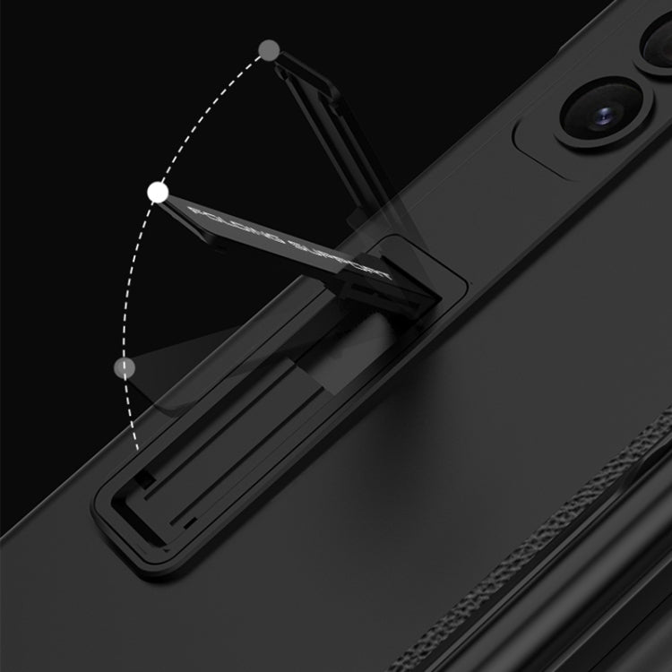 For Samsung Galaxy Z Fold5 GKK Full Coverage Magnetic Fold Hinge Phone Case with Pen Slots(Grey) - free shipping - PMC TechLife - Order now!