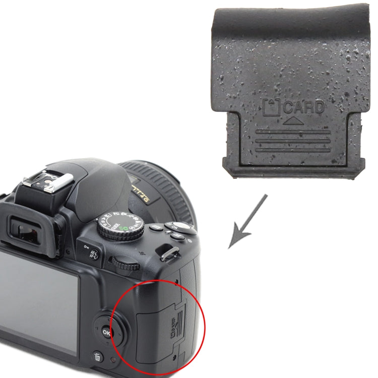 For Nikon D3000 SD Card Slot Compartment Cover - Card Slot by PMC TechLife | Online Shopping South Africa | PMC TechLife