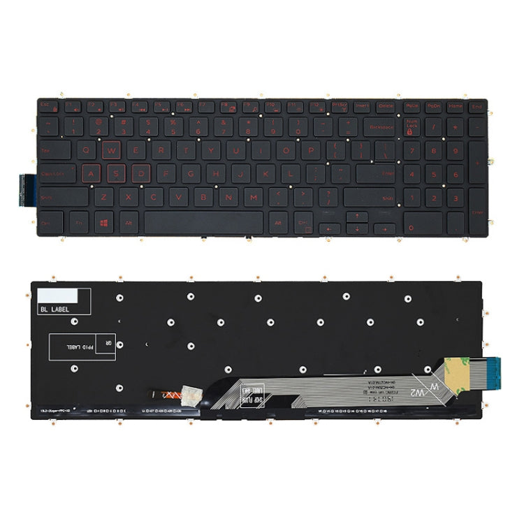 Backlight Laptop Keyboard For Dell G3 3579 3779 / G5 5587 / G7 7588(Red Word) - free shipping - PMC TechLife - Order now!