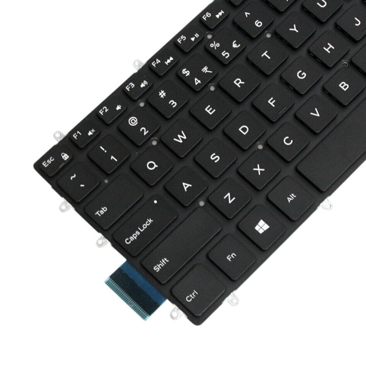 US Version White Word Laptop Keyboard For Dell G3 3579 3779 / G5 5587 / G7 7588(Black) - Dell Spare Parts by PMC Jewellery | Online Shopping South Africa | PMC Jewellery