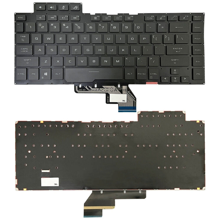 US Version Backlight Laptop Keyboard For Asus ROG GU502G GU502GV GU502GU(Colorful Light) - Asus Spare Parts by PMC Jewellery | Online Shopping South Africa | PMC Jewellery