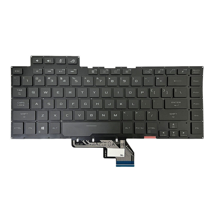 US Version Backlight Laptop Keyboard For Asus ROG GU502G GU502GV GU502GU(Colorful Light) - Asus Spare Parts by PMC Jewellery | Online Shopping South Africa | PMC Jewellery