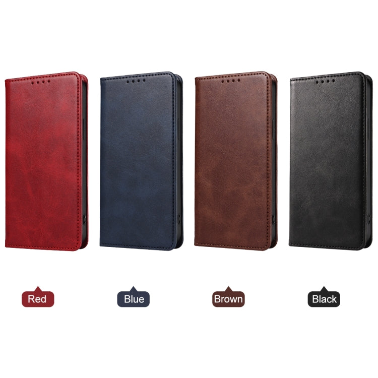 For iPhone 15 Pro Magnetic Closure Leather Phone Case(Black) - iPhone 15 Pro Cases by PMC TechLife | Online Shopping South Africa | PMC TechLife | Buy Now Pay Later Mobicred