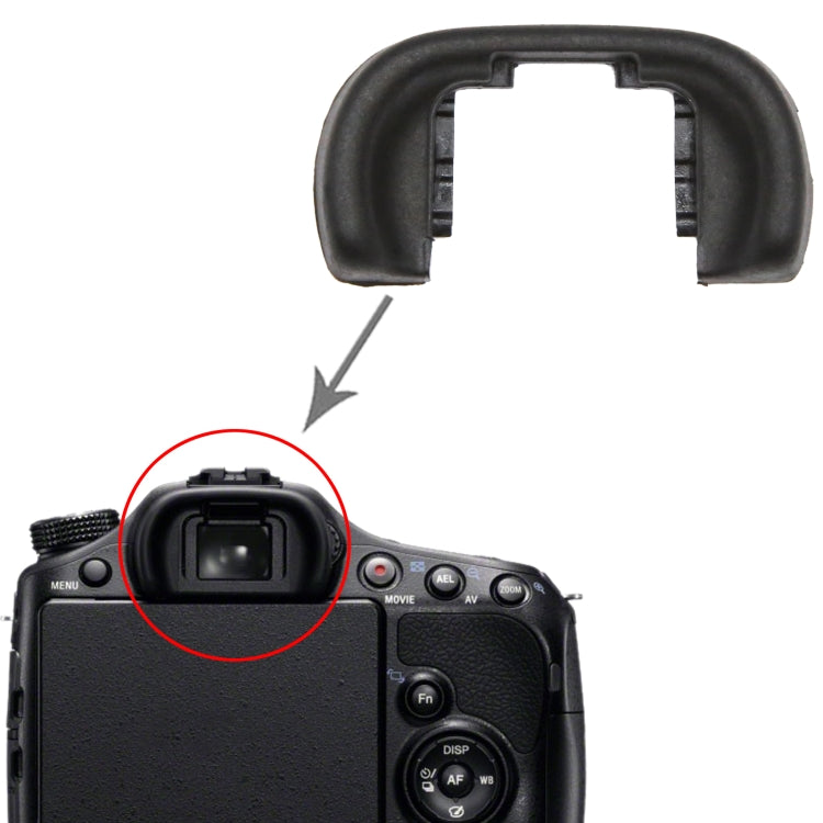 For Sony A77 Camera Viewfinder / Eyepiece Eyecup - Eyecups by PMC TechLife | Online Shopping South Africa | PMC TechLife | Buy Now Pay Later Mobicred