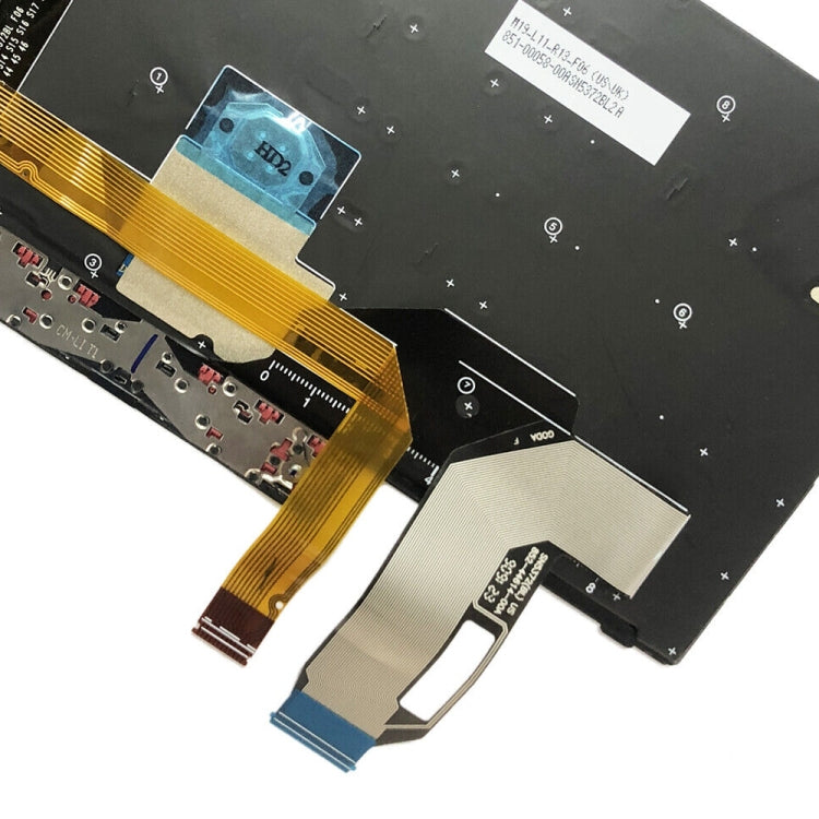 For Lenovo Thinkpad E580 E585 L580 E590 US Version Backlight Laptop Keyboard - Lenovo Spare Parts by PMC TechLife | Online Shopping South Africa | PMC TechLife