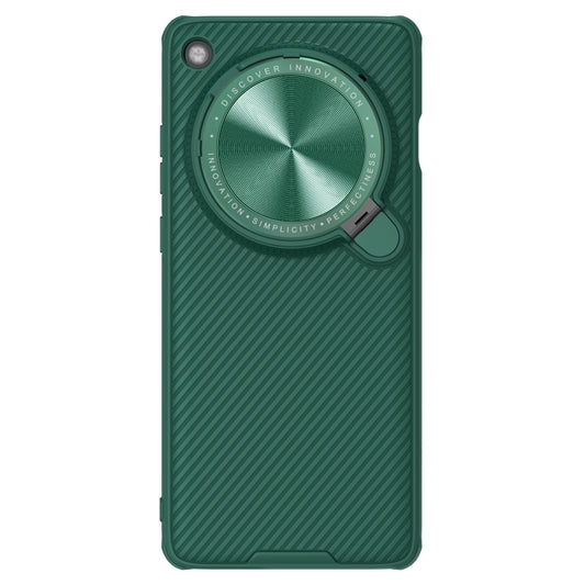 For OPPO Find X7 Ultra NILLKIN Black Mirror Prop CD Texture Mirror Phone Case(Green) - Find X7 Ultra Cases by NILLKIN | Online Shopping South Africa | PMC Jewellery