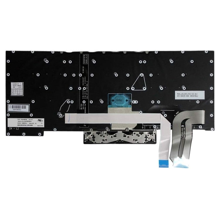 For Lenovo ThinkPad P1 X1 Extreme X1 English Enter Key Backlight Laptop Keyboard - Lenovo Spare Parts by PMC TechLife | Online Shopping South Africa | PMC TechLife | Buy Now Pay Later Mobicred