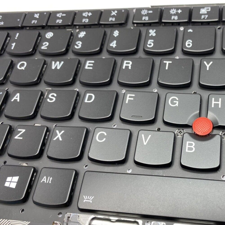 For Lenovo ThinkPad X1 Yoga 5th Gen 20UB US Version Backlight Laptop Keyboard with Touchpad Button(Dark Grey) - Lenovo Spare Parts by PMC TechLife | Online Shopping South Africa | PMC TechLife