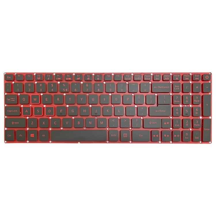 For Acer Nitro 5 AN515-41 US Version Red Backlight Laptop Keyboard - Replacement Keyboards by PMC TechLife | Online Shopping South Africa | PMC TechLife