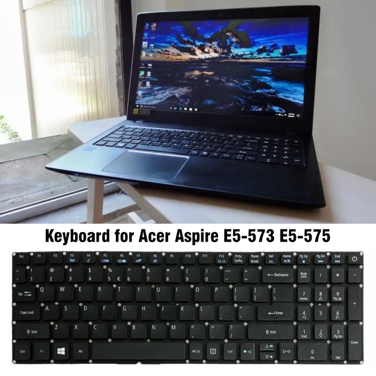 For Acer E5-573 / E5-575 Laptop Keyboard - free shipping - PMC TechLife - Order now!