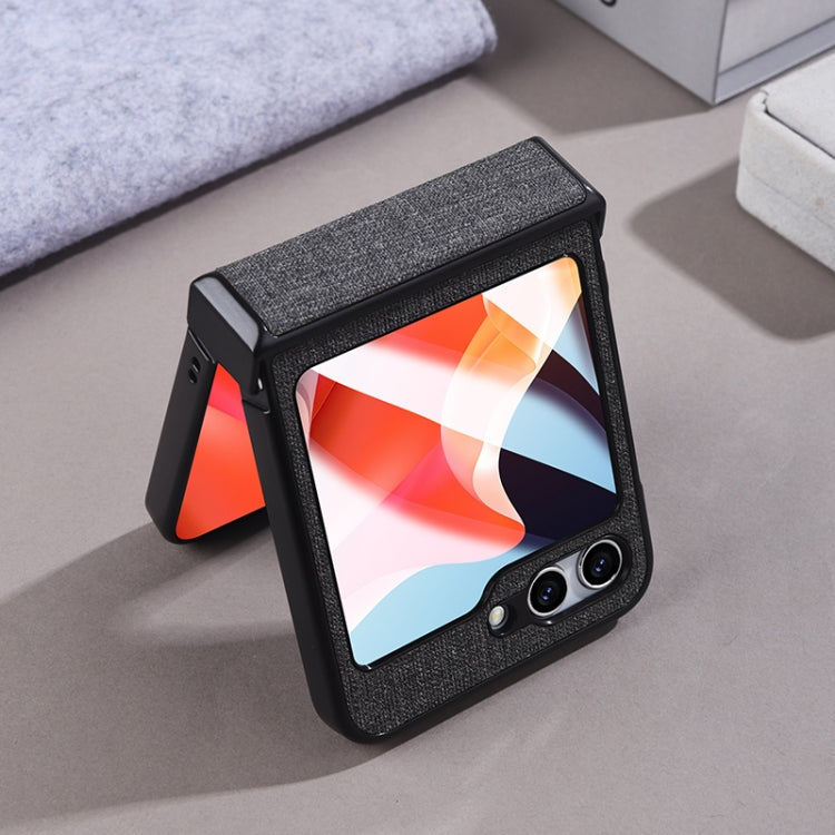 For Samsung Galaxy Z Flip5 MagSafe Magnetic Back Screen Integrated Phone Case(Grey) - Galaxy Z Flip5 Cases by PMC TechLife | Online Shopping South Africa | PMC TechLife