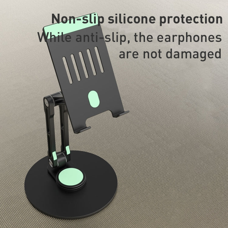 R-JUST HZ40 Mechanical Lift Tablet Desktop Stand(Silver) - Desktop Holder by R-JUST | Online Shopping South Africa | PMC TechLife | Buy Now Pay Later Mobicred