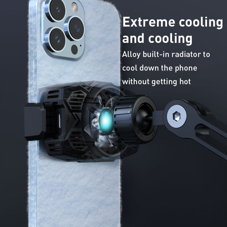R-JUST HZ43 Cooling Rotating Live Phone Holder(Silver) - free shipping - PMC TechLife - Order now!