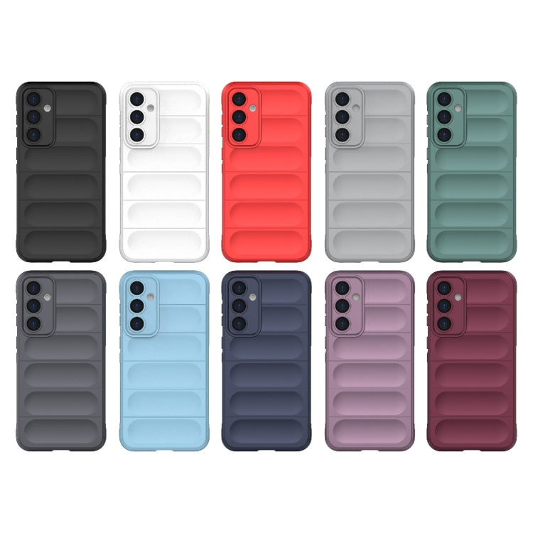 For Samsung Galaxy S23 FE 5G Magic Shield TPU + Flannel Phone Case(Dark Grey) - free shipping - PMC TechLife - Order now!