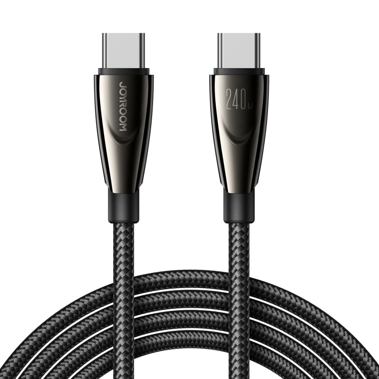 JOYROOM SA31-CC5 240W USB-C/Type-C to USB-C/Type-C Fast Charge Data Cable, Length: 1.2m(Black) - free shipping - PMC TechLife - Order now!