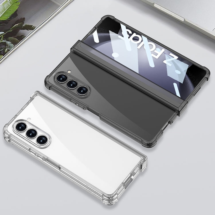 For Samsung Galaxy Z Fold5 GKK Airbag Hinge Shockproof Phone Case(Transparent) - Galaxy Z Fold5 Cases by GKK | Online Shopping South Africa | PMC Jewellery