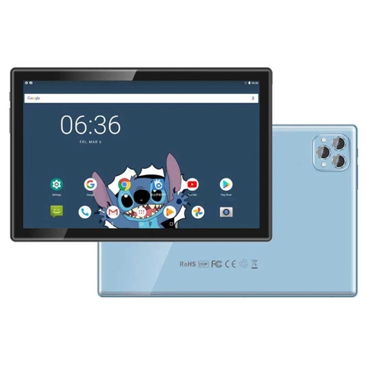 BDF P50 4G LTE Tablet PC 10.1 inch, 8GB+256GB, Android 12 MTK6762 Octa Core, Support Dual SIM, EU Plug(Blue) - free shipping - PMC TechLife - Order now!