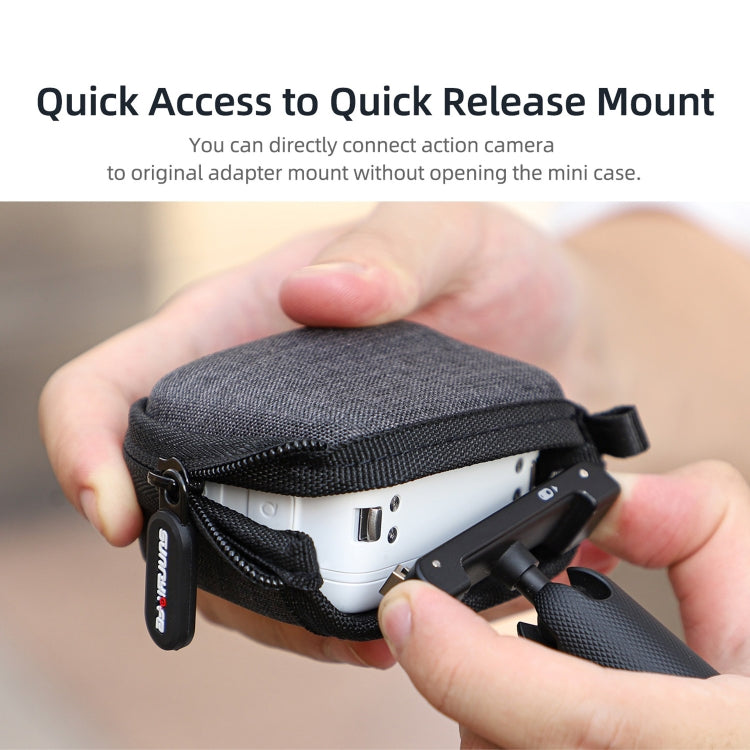 For Insta360 Go 3 Sunnylife Camera Body Portable Storage Box Case(Black) - free shipping - PMC TechLife - Order now!