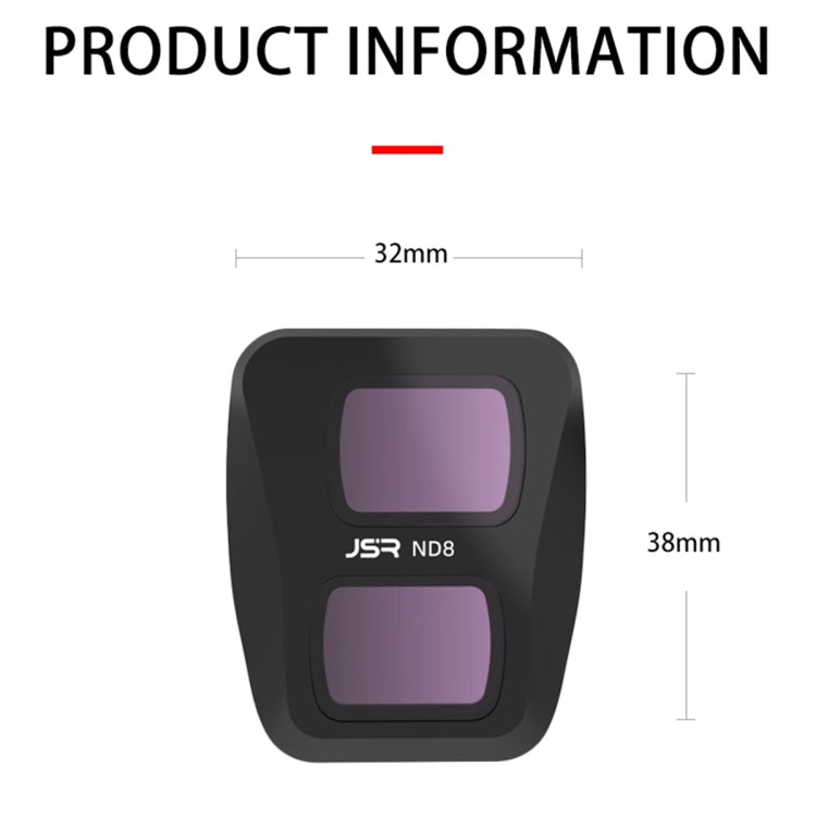 For DJI Air 3 JSR KB Series Drone Lens Filter, Filter:ND32 - free shipping - PMC TechLife - Order now!