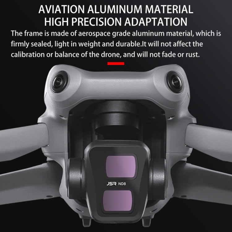 For DJI Air 3 JSR KB Series Drone Lens Filter, Filter:8 in 1 CPL ND NDPL NIGHT - free shipping - PMC TechLife - Order now!
