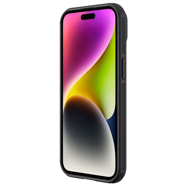 For iPhone 15 NILLKIN CamShield Pro PC Phone Case(Black) - iPhone 15 Cases by NILLKIN | Online Shopping South Africa | PMC TechLife | Buy Now Pay Later Mobicred