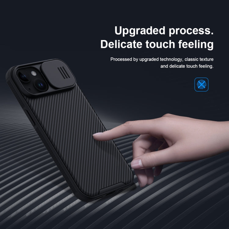 For iPhone 15 NILLKIN CamShield Pro PC Phone Case(Black) - iPhone 15 Cases by NILLKIN | Online Shopping South Africa | PMC TechLife | Buy Now Pay Later Mobicred