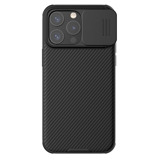 For iPhone 15 Pro Max NILLKIN CamShield Pro PC Phone Case(Black) - iPhone 15 Pro Max Cases by NILLKIN | Online Shopping South Africa | PMC Jewellery