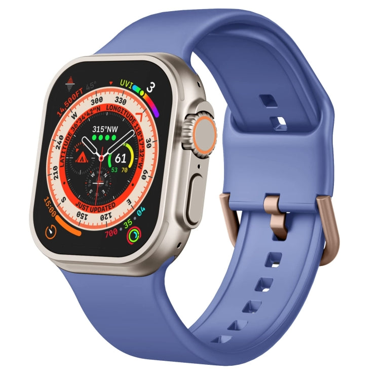 For Apple Watch Series 2 38mm Pin Buckle Silicone Watch Band(Cyan Blue) - free shipping - PMC TechLife - Order now!
