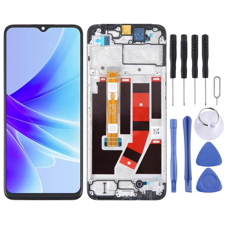 For OPPO A77s OEM LCD Screen For Digitizer Full Assembly with Frame - LCD Screen by PMC TechLife | Online Shopping South Africa | PMC TechLife