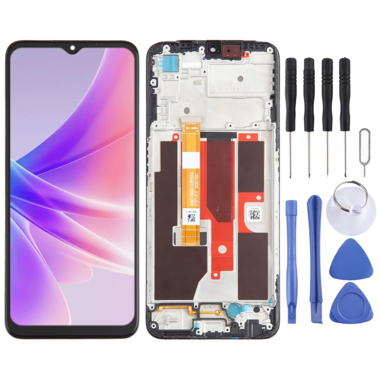 For OPPO A56s OEM LCD Screen Digitizer Full Assembly with Frame - free shipping - PMC TechLife - Order now!