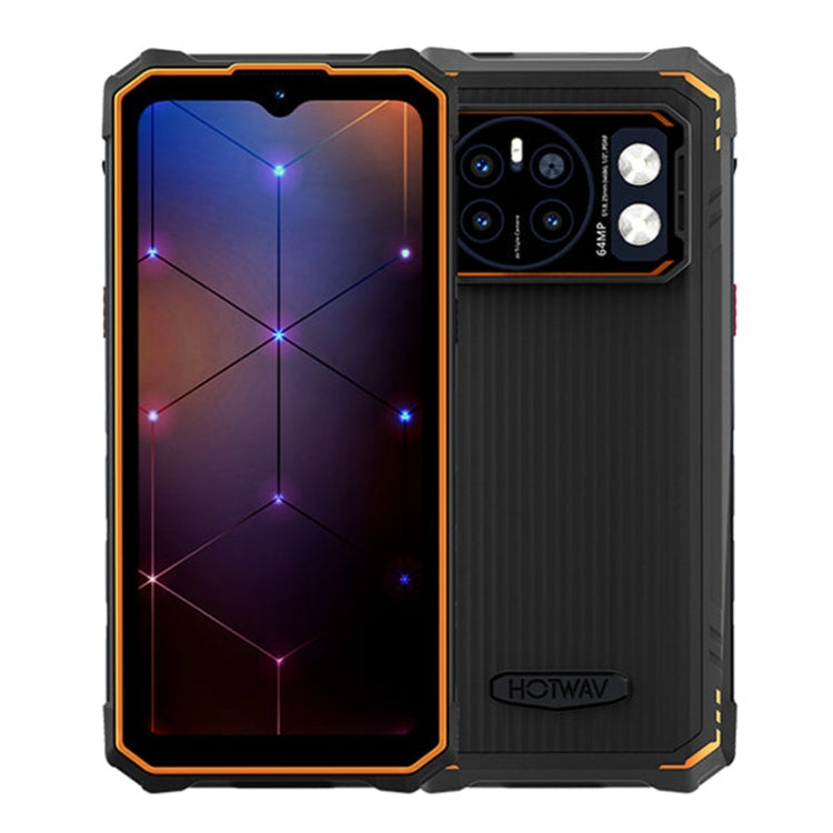 HOTWAV CYBER 13 Pro, 12GB+256GB, IP68/IP69K Rugged Phone, 10800mAh, 6.6 inch Android 13 UNISOC T619 Octa Core, Network: 4G, NFC, OTG(Orange) - Other by HOTWAV | Online Shopping South Africa | PMC Jewellery | Buy Now Pay Later Mobicred