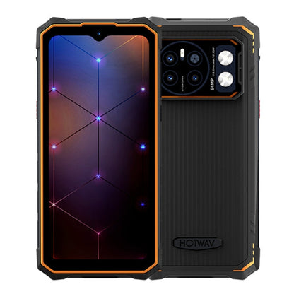 [HK Warehouse] HOTWAV CYBER 13 Pro, 12GB+256GB, IP68/IP69K Rugged Phone, 10800mAh, 6.6 inch Android 13 UNISOC T619 Octa Core, Network: 4G, NFC, OTG(Orange) - Other by HOTWAV | Online Shopping South Africa | PMC Jewellery