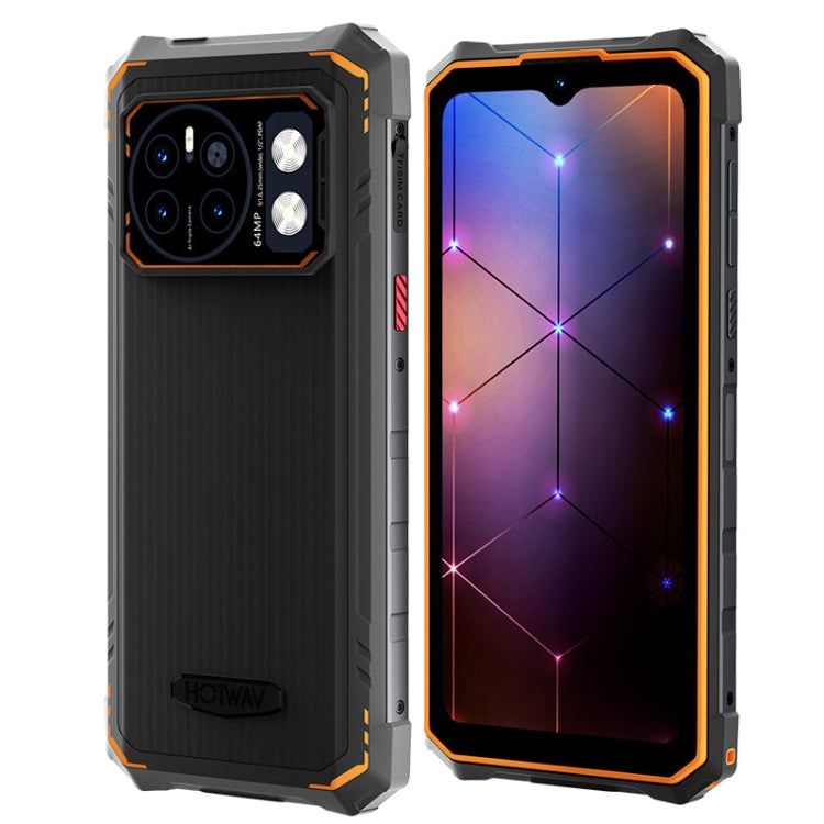 HOTWAV CYBER 13 Pro, 12GB+256GB, IP68/IP69K Rugged Phone, 10800mAh, 6.6 inch Android 13 UNISOC T619 Octa Core, Network: 4G, NFC, OTG(Orange) - Other by HOTWAV | Online Shopping South Africa | PMC Jewellery | Buy Now Pay Later Mobicred