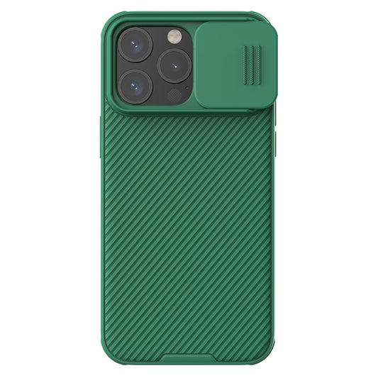 For iPhone 15 Pro Max NILLKIN CamShield Pro Magnetic Magsafe Phone Case(Green) - iPhone 15 Pro Max Cases by NILLKIN | Online Shopping South Africa | PMC Jewellery