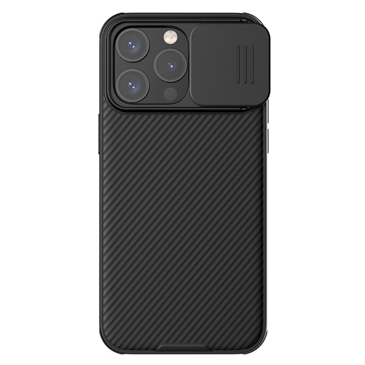 For iPhone 15 Pro NILLKIN CamShield Pro PC Phone Case(Black) - iPhone 15 Pro Cases by NILLKIN | Online Shopping South Africa | PMC TechLife | Buy Now Pay Later Mobicred