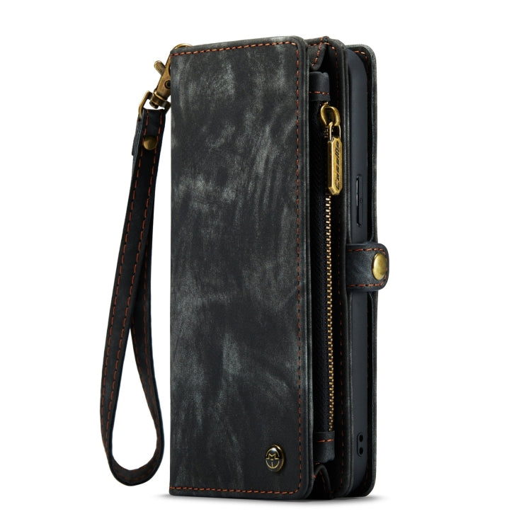 For iPhone 15 CaseMe 008 Detachable Multifunctional Leather Phone Case(Black) - free shipping - PMC TechLife - Order now!